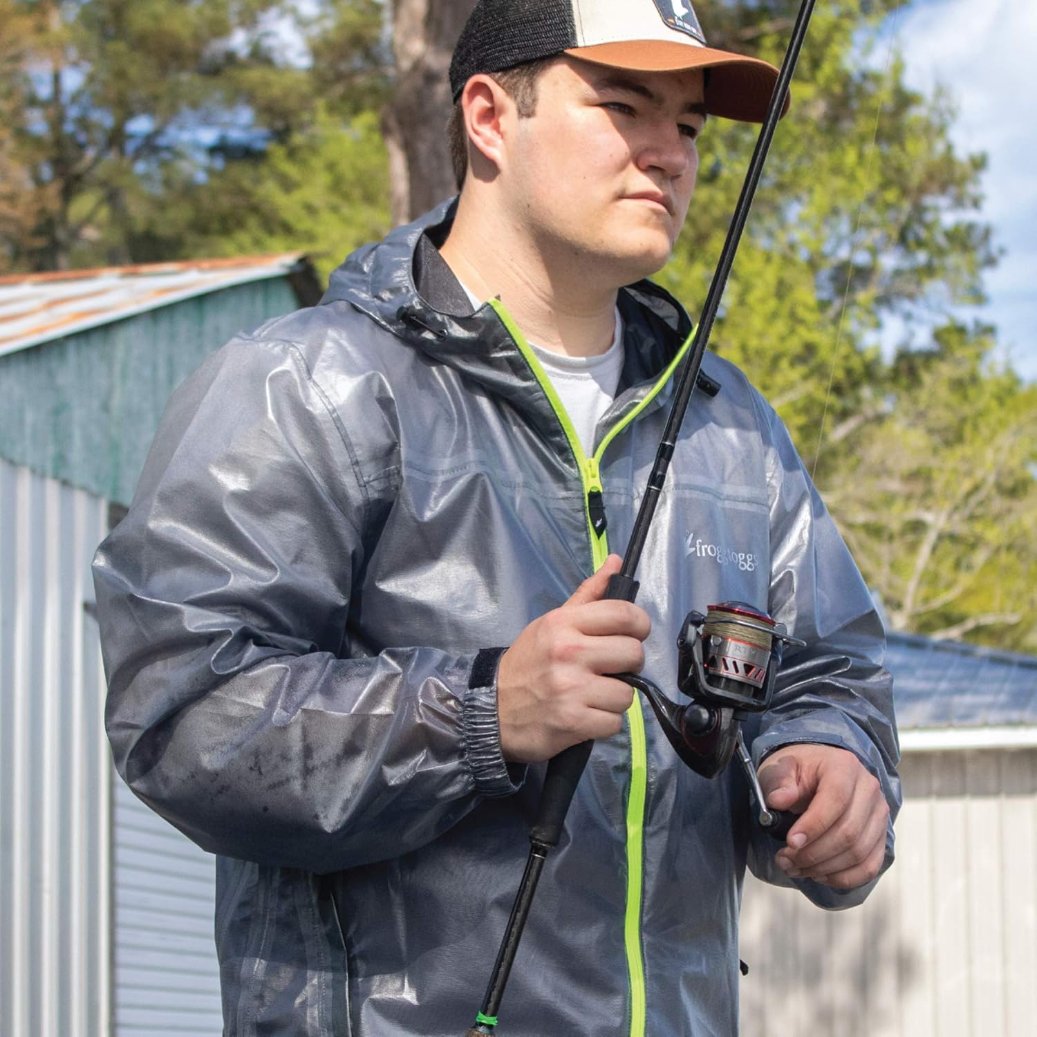 FROGG TOGGS Women's Xtreme Lite Packable Waterproof Breathable Rain Jacket: Clothing