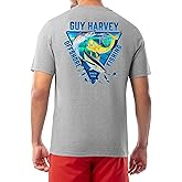 Guy Harvey Men's Palm Silos Short Sleeve T-Shirt