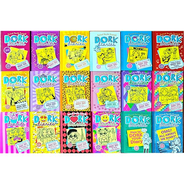 Dork Diaries 18-Book Collection Set with Dork Diaries OMG! and 3.5