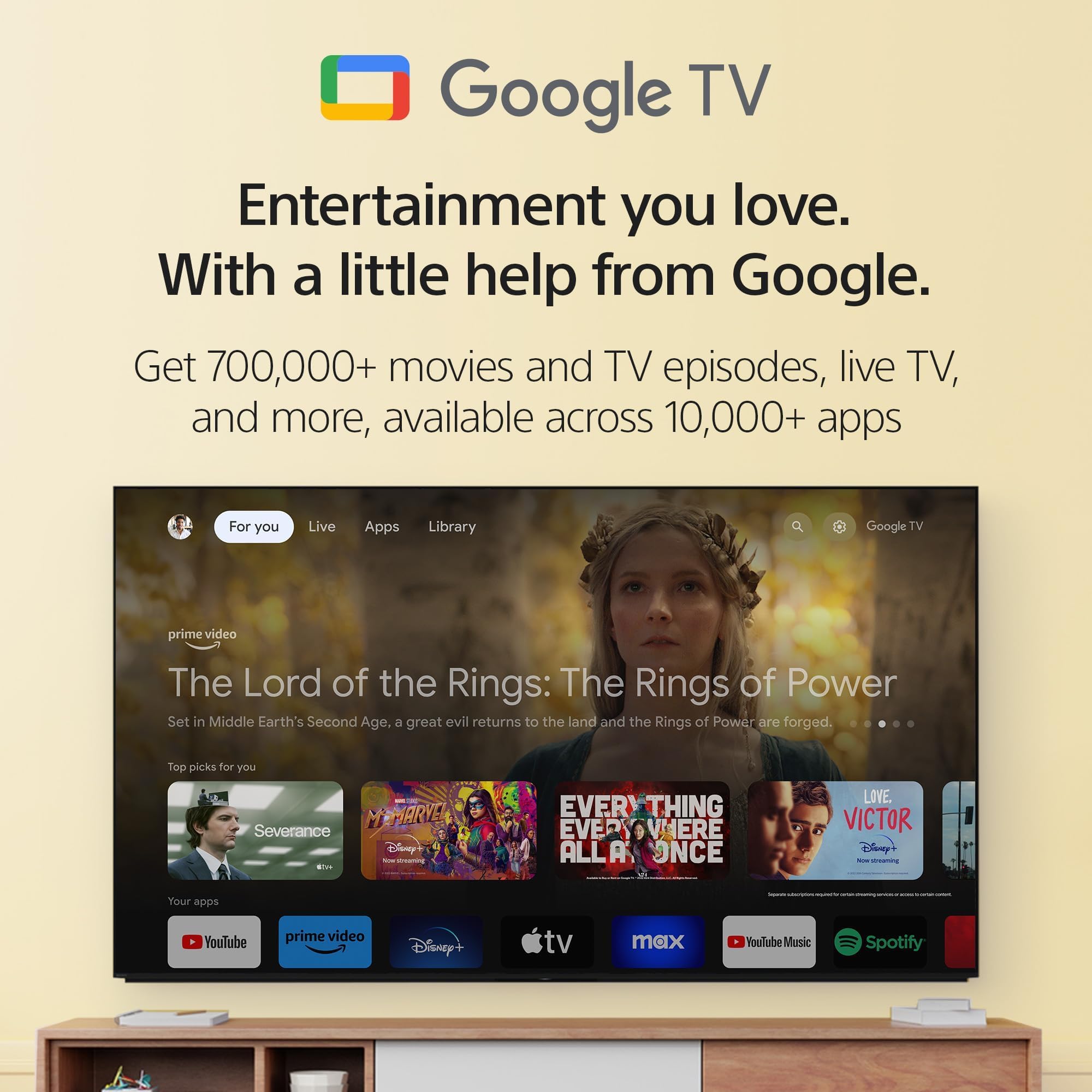 Sony 75 Inch 4K Ultra HD TV X85K Series: LED Smart Google TV with Dolby Vision HDR and Native 120HZ Refresh Rate KD75X85K- Latest Model,Black