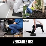 Senua Thick Kneeling Pad Knee Pad Cushion Gardening Yoga 17.5 x 11 x 1.5 Black view 7
