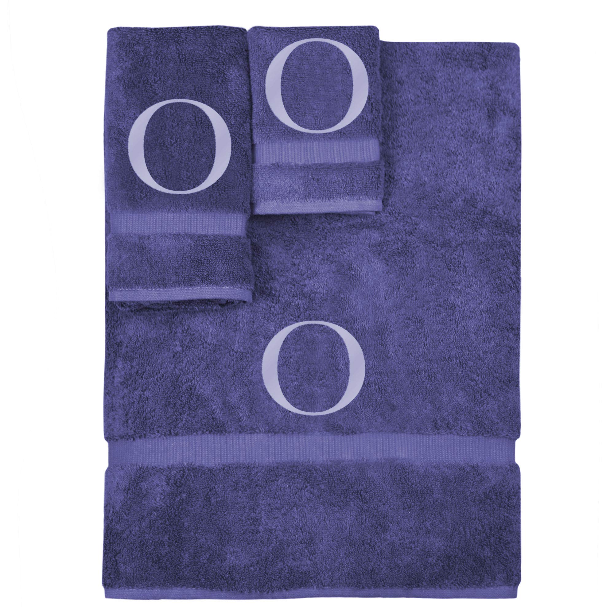Monogrammed Towel Set, Personalized Gift, Set of