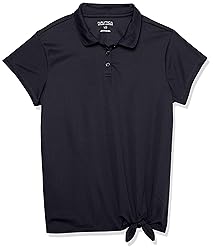 Nautica Girls' School Uniform Short Sleeve