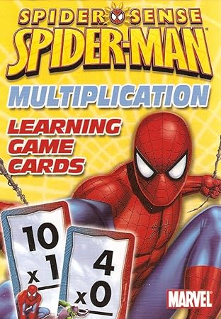 Marvel Spider-Man Multiplication Learning/Flash Cards