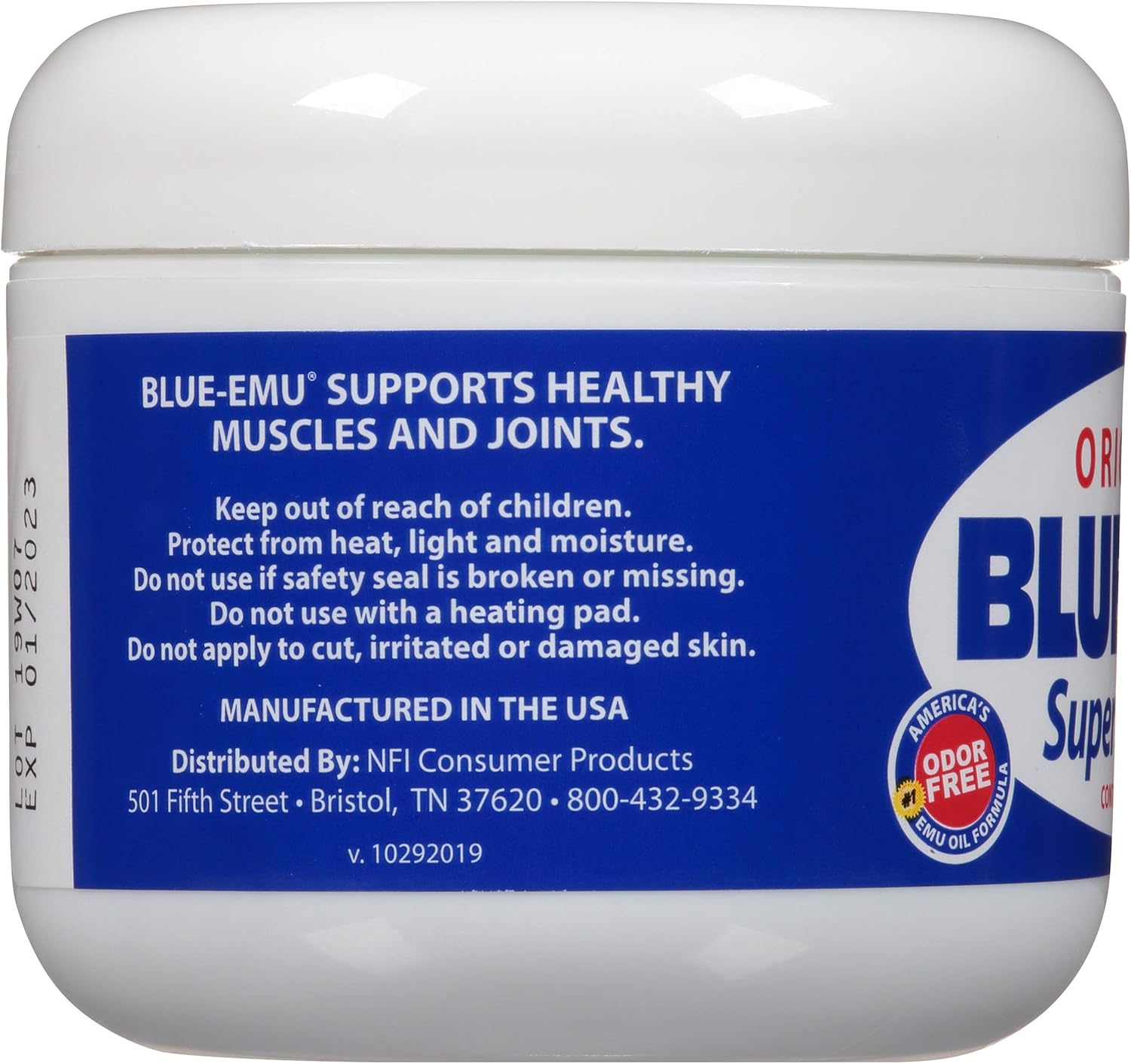 Blue-Emu Super Strength Emu Oil, 4 Oz: Health & Personal Care