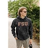 Blue 84 NCAA unisex-adult Ncaa Officially Licensed Mineral Wash Hooded Sweatshirt Prominent Vintage