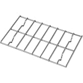 Captain Stag UG-2013 Kamado Smart Grill, B6 Type Perforated Plate, Replacement, Barbecue Stove, Bonfire Stand, Foldable, Width 6.4 x Depth 4.3 x Height 0.4 inches (162 x 110 x 10 mm)