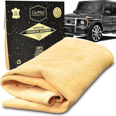 Carmax English Premium Grade Professional Natural Chamois Leather