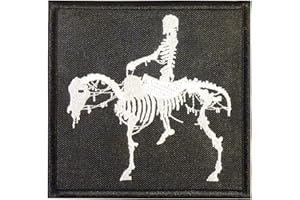 LEGEEON US Seals devgru Silver Squadron Dead Horse DEVGRU ST6 NSWDG Morale Touch Fastener Patch