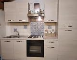 Tile Style Decals 72x 15cm Victorian Mosaic Tile Stickers Kitchen Bathroom Peel view 5