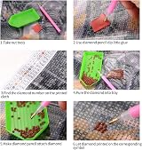LJHOME 5D Diamond Painting Kit Full Drill Elephant Rhinestone Art Craft view 4