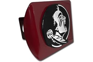 ELEKTROPLATE Florida State Univ. (Seminole) Garnet Hitch Cover