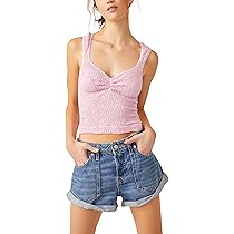フリーピープル Free People Love Letter Sweetheart Ca レディース シャツ トップス Pale Aqua Free People Women's Love Letter Sweetheart Ca, Pale Aqua at