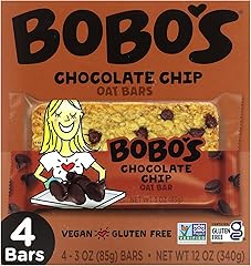 Bobo'S Oat Bars Chocolate Chip Oat Bar 4 Count, 3 Oz