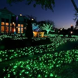 TW SHINE Green Christmas Lights, 20FT 100 Count