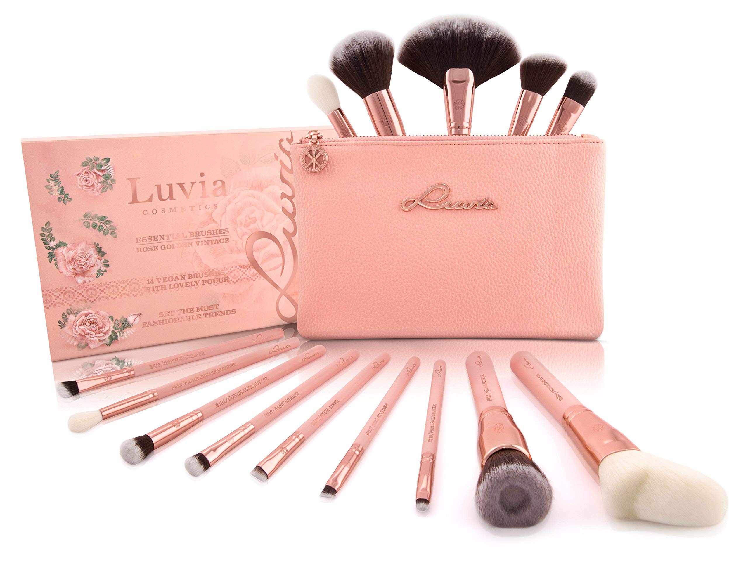 Make-up brush set with bag