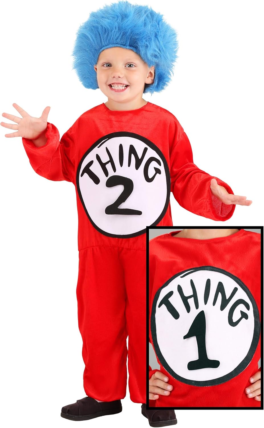infant thing 1 costume