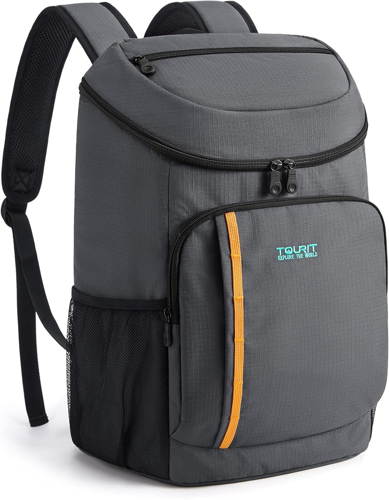 TOURIT Cooler Backpack 30 Cans Insulated Leakproof Lightweight Large Capacity