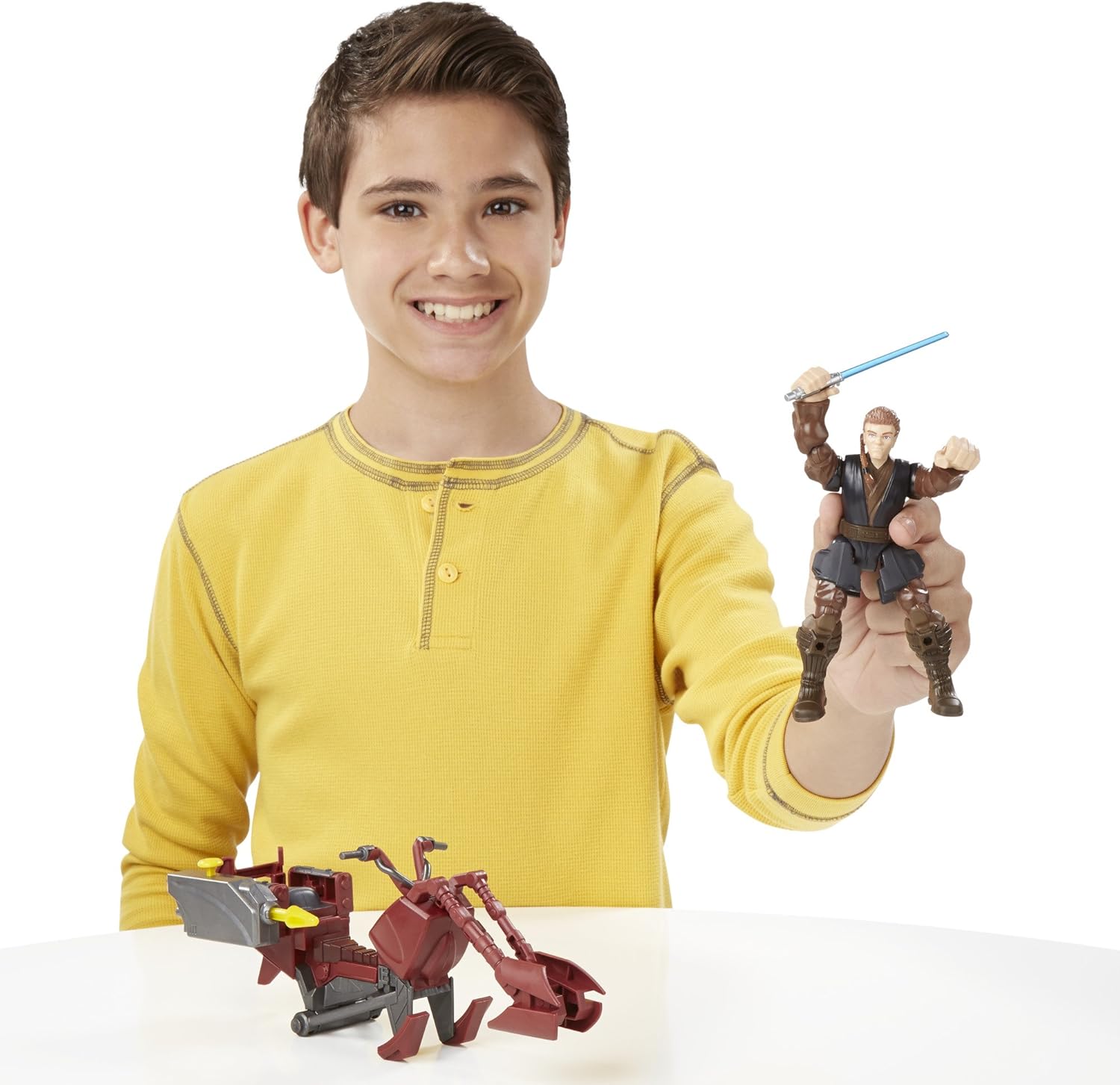 star wars hero mashers jedi speeder and anakin skywalker