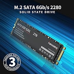S201 2TB SSD, M.2 2280 SATA III 6Gb/s Internal