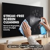 Betron Screen Cleaner Spray 200ml Kit with Microfiber Wipes & Brush view 2