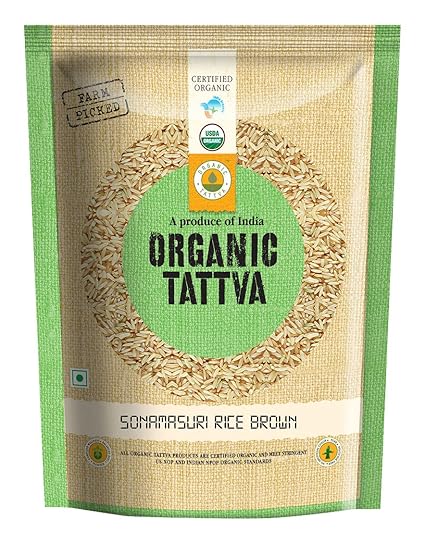 Organic Tattva Masuri Brown Rice, 1kg