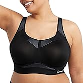 Champion Women's Sports Bra, Motion Control, Underwire Bra, High-Impact Sports Bra (Plus Size)