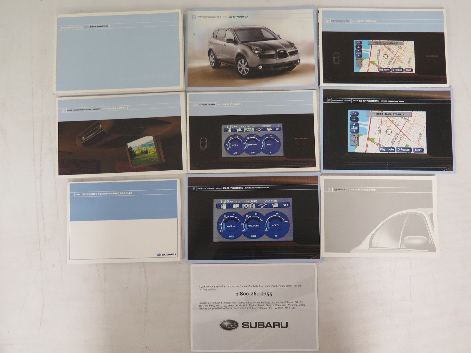 2007 Subaru B9 Tribeca Owners Manual Guide Book Paperback – June 1, 2017