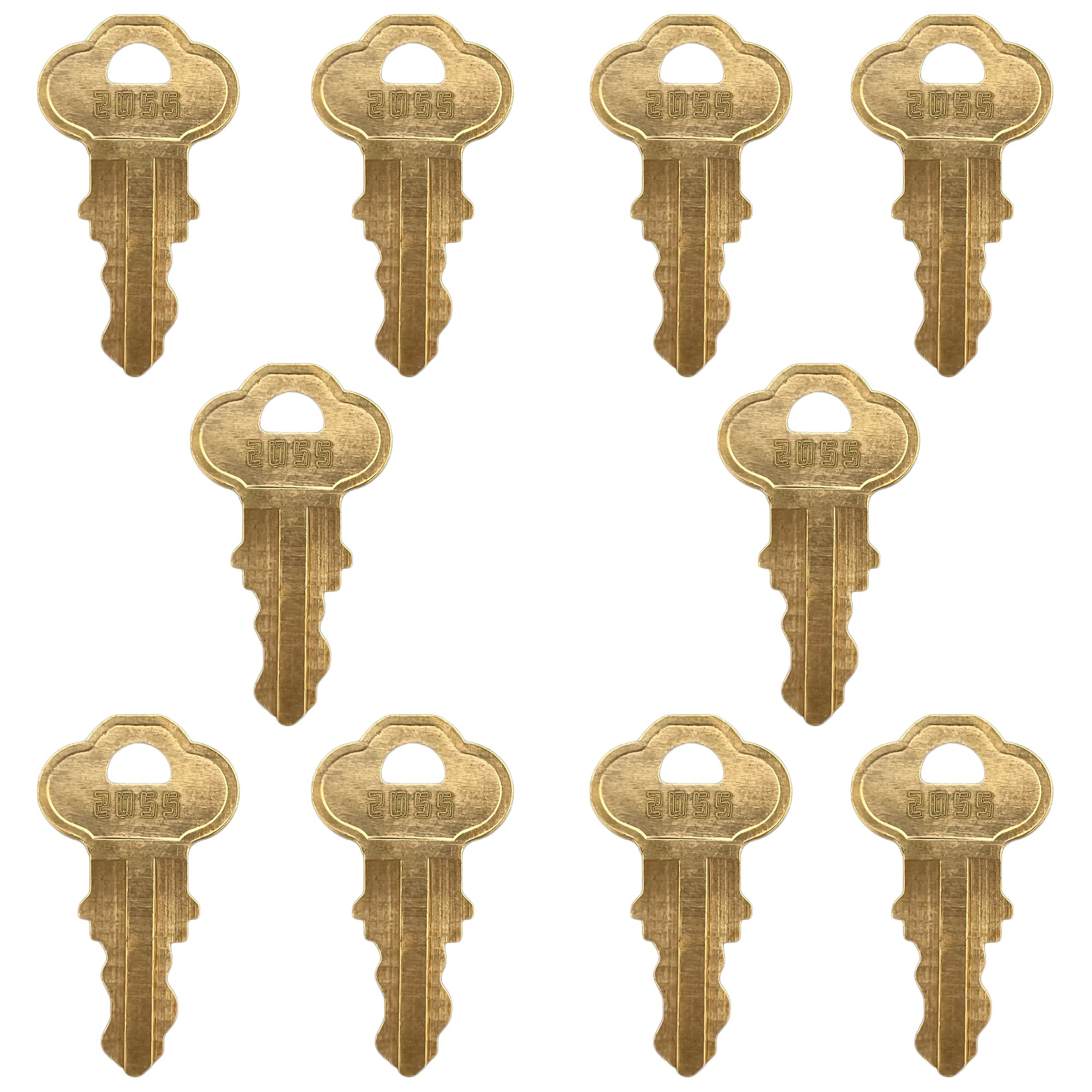 Photo 1 of (10) Dispenser #2055 Keys for Bradley Paper Towel & Toilet Tissue & & Soap Dispensers