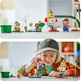 LEGO Super Mario Adventures Bowser Jr Clown Car 71439 with interactive Mario view 10