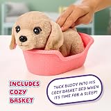 Little Live Pets Buddy Retriever Mini Puppy 20+ Sounds Basket Bed view 4