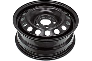 Dorman 939-196 15 x 6 In. Steel Wheel Compatible with Select Hyundai / Kia Models, Black