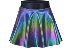 Gnainach Girls Skorts High Waist Athletic Skirts with Shorts Stretchy Activewear for Teens Kids Performance Tennis