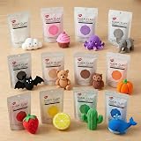 BOHS 12 Colors Foam Clay Lite Air Dry Squishy Craft Modeling 12 pcs view 5