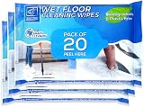 TDBS The Dustpan and Brush Store Wet Floor Cleaning Wipes Pack 60 view 1