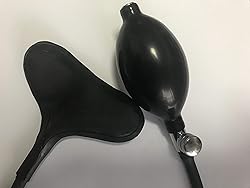 MFMYEE SM Latex Gag Inflatable Latex Plug,BDSM