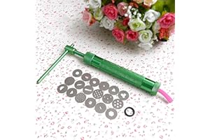 mofa Professional Ultimate Clay Extruder,Clay Extruder Gun with 20 Tips Sugar Paste Extruder Cake Decor Tools