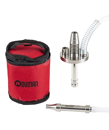 Oduman Shisha Micro - ohne Glasbowl | Outdoor Wasserpfeife inkl. Tragetasche