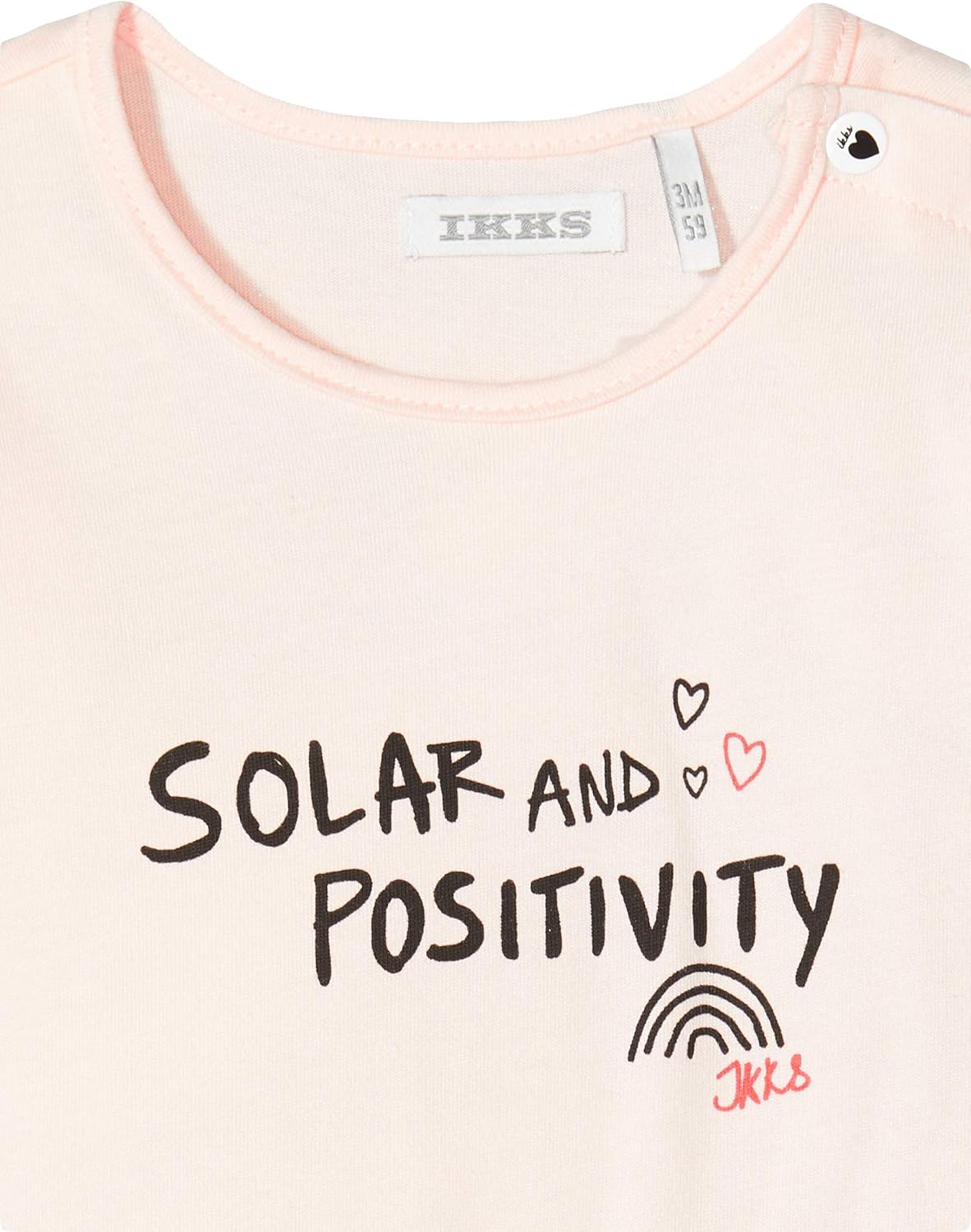 Ikks Junior Ensemble Salopette Palmier Et T Shirt Rose Taille Fabricant 2a Blanc Casse Imprime 19 Ecru 18 24 Mois Bebe Fille Salopettes Vetements