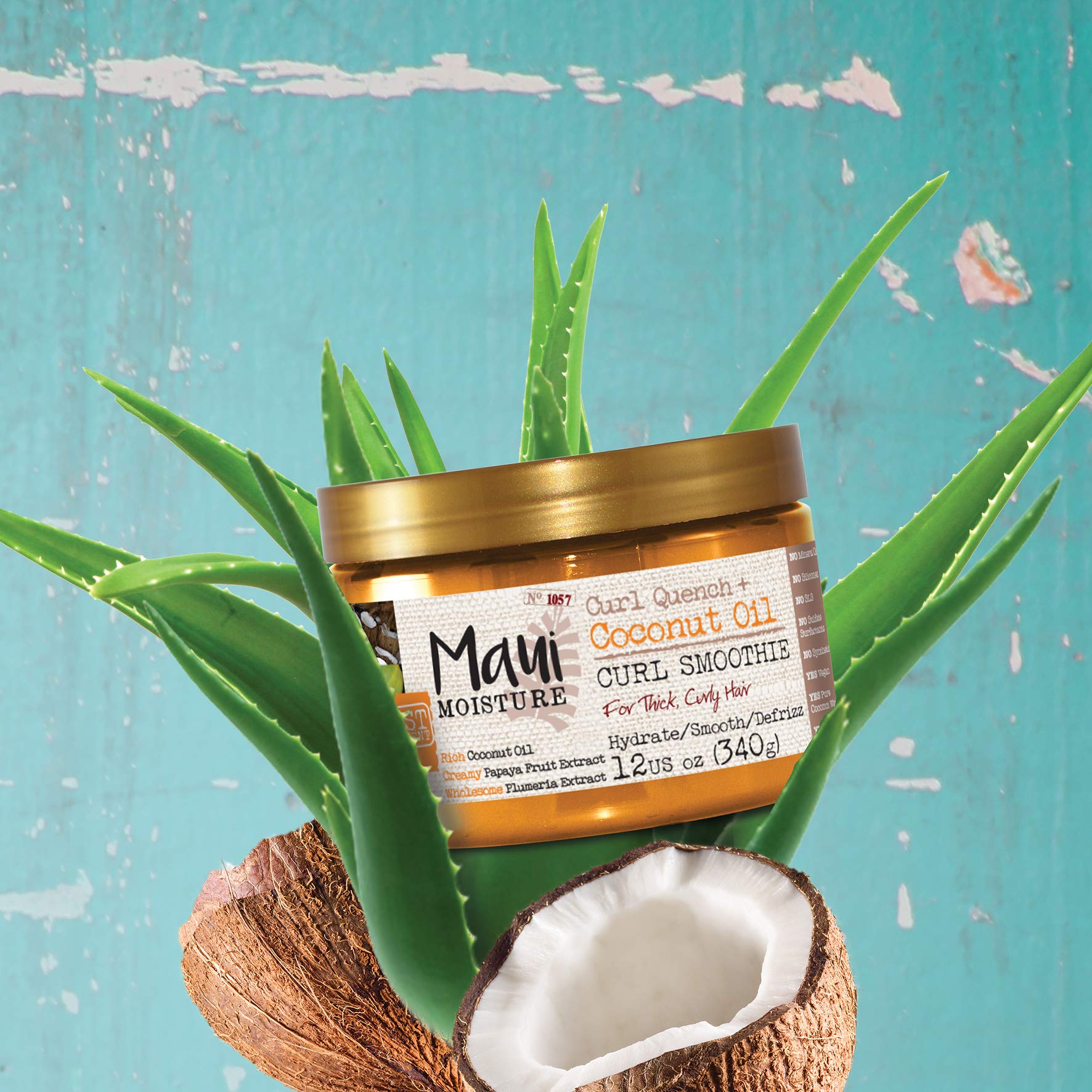 Maui Moisture Curl Quench + Coconut Oil Curl Smoothie, 340g Buy