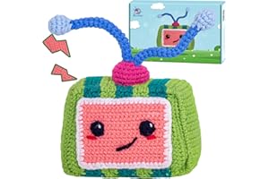 Crochet Kit for Beginners, Beginner Crochet Kit for Adults with Step-by-Step Video Tutorials, Crochetta DIY Kids Knitting & Crocheting Craft Hobbies Supplies, Crochet Amigurumi Kit for Kids(40%+ Yarn)
