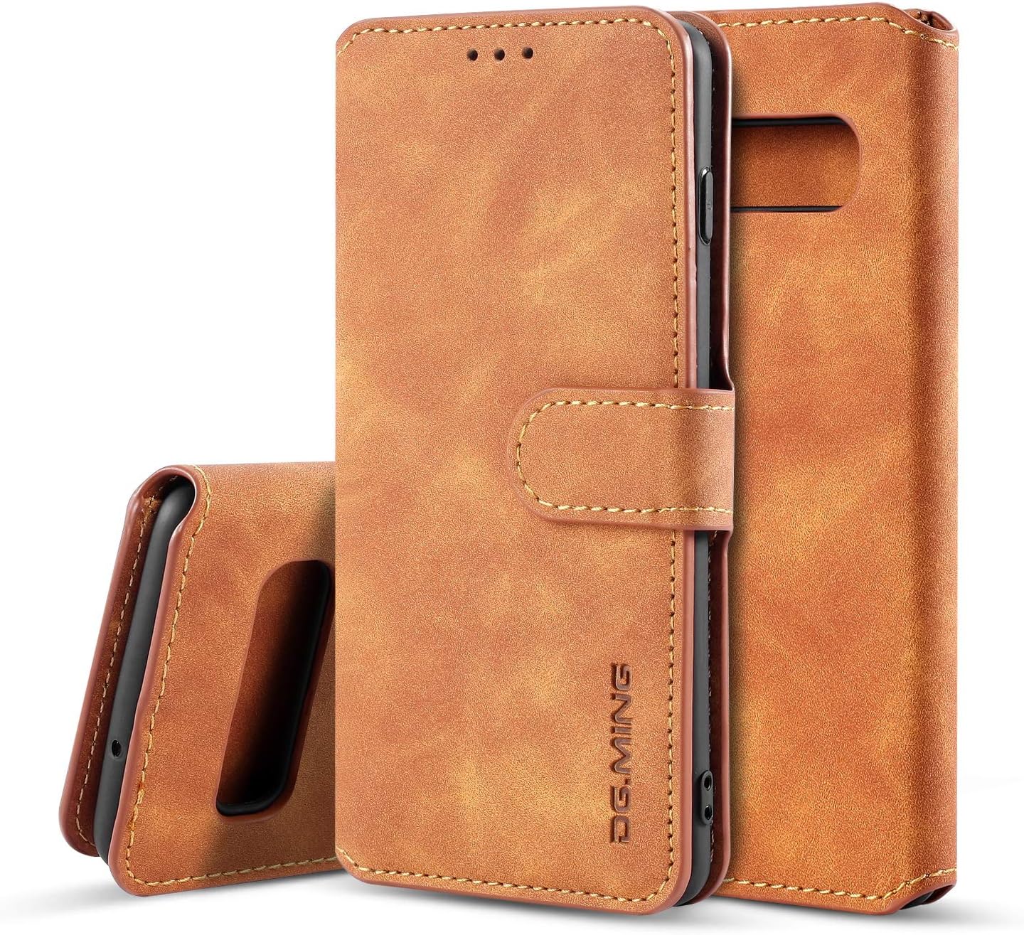 xinyunew Samsung Galaxy S10 Plus Hülle, 360 Grad Handyhülle + Panzerglas Premium Handy