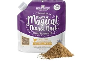 Stella & Chewy's Freeze-Dried Raw Cage-Free Chicken Recipe Marie's Magical Dinner Dust for Cats, 198g Bag