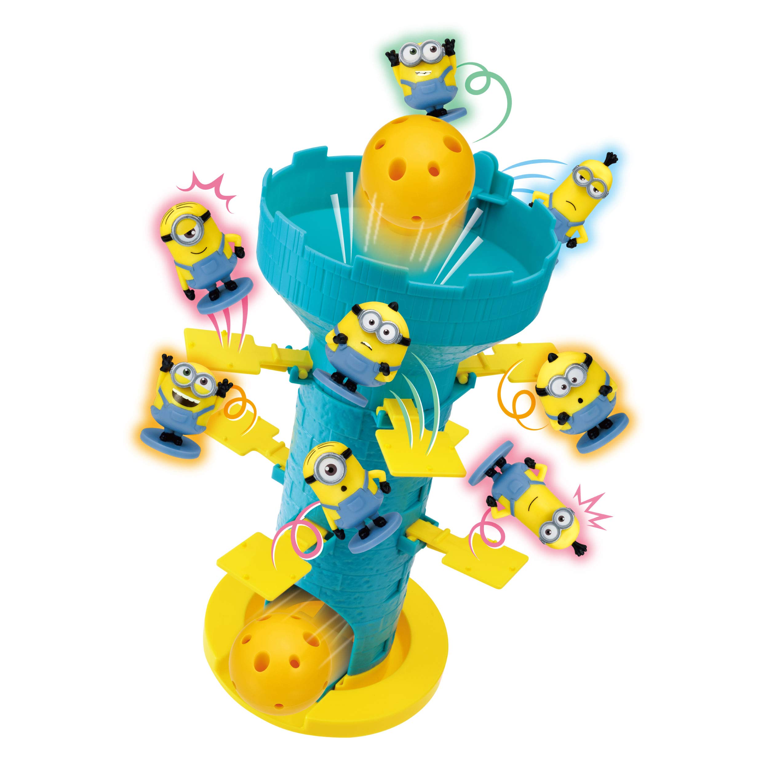 EPOCH EPOCH TOWER GAME MINIONS ST Mark Certified, For Ages 4 and Up, Toy Game, Number of Players: 2 - 4 People