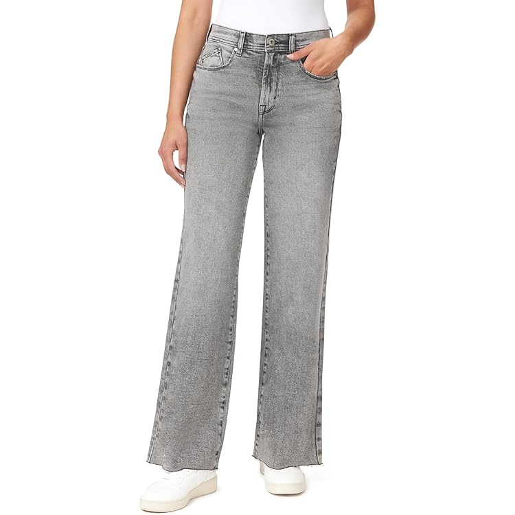 kensie Jeans for Women The Carla Retro Luxe High-Rise Belted Wide
