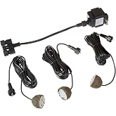 EasyPro Pond Products LED Light Kit with 10W Transformer (3 Pack) | Small, rock shapped light fixture is easy to hide