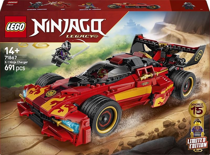 Ninjago Super-bolide Ninja X-1-15° Anniversario 71867