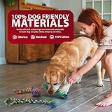 ZENO 10 Pack Dog Toys Indestructible Rope Ball Tug Set 100% Cotton view 3