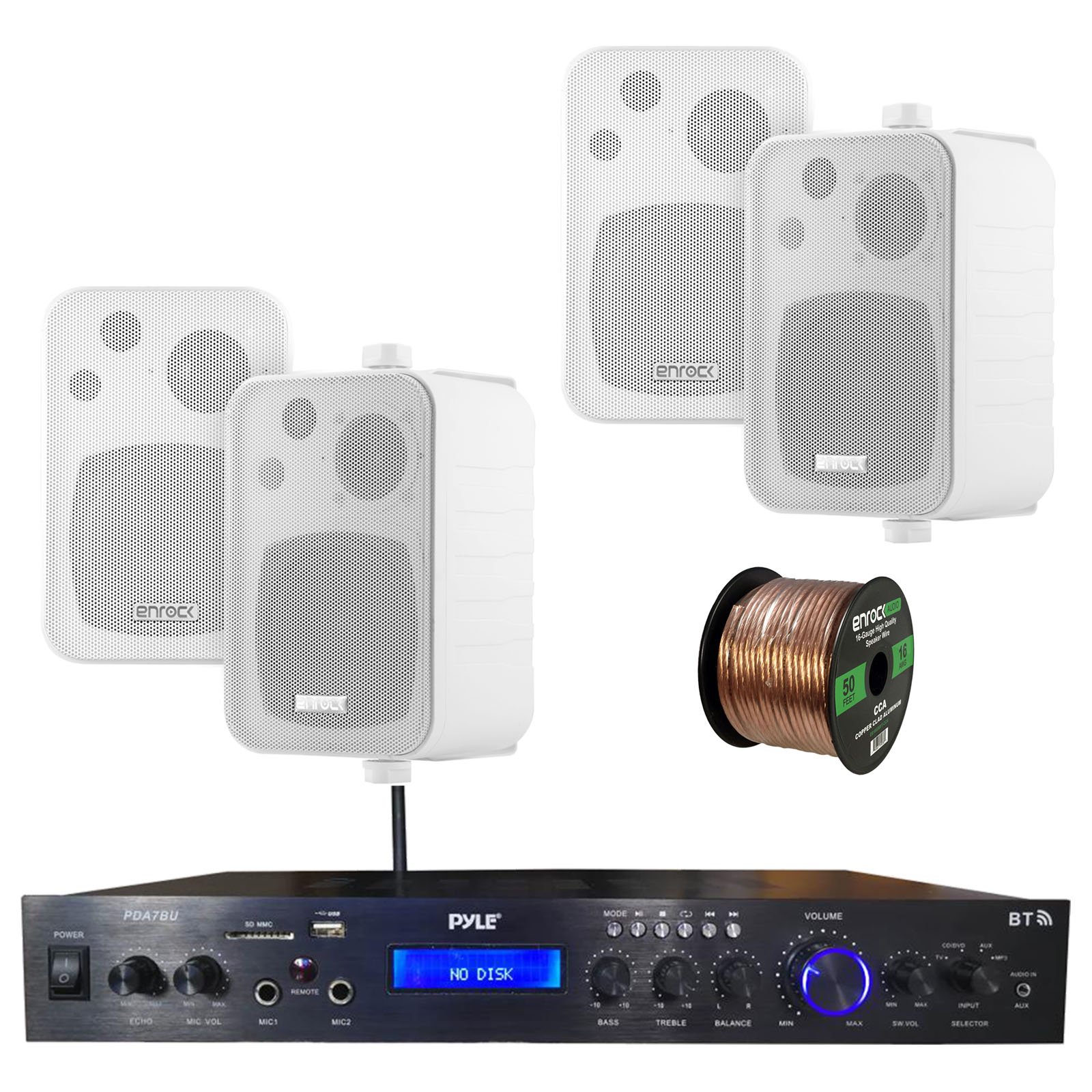 Buy Pyle Home Theater Amplifier Audio Bluetooth MP3/USB/SD/AUX/FM