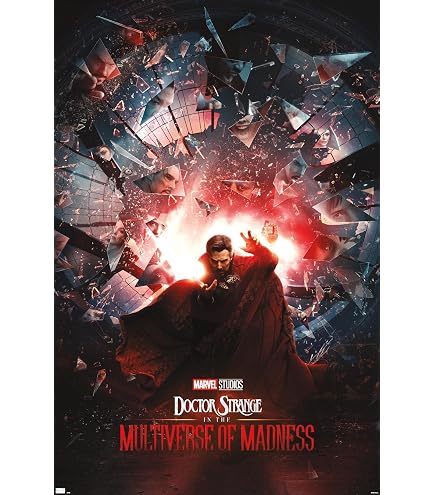Amazon.com: Movie Poster DOCTOR STRANGE IN THE MULTIVERSE OF